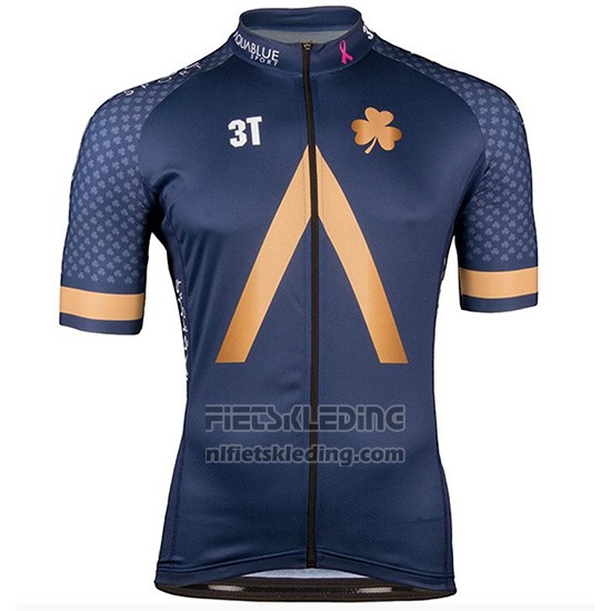 2018 Fietskleding Aqua Blauwe Sport Korte Mouwen en Koersbroek